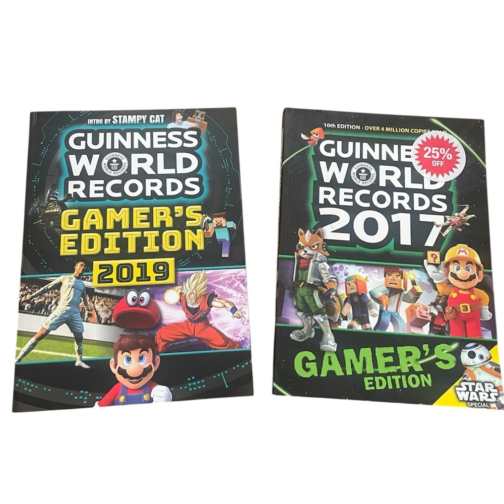 Guinness World Records Gamer's Edition 2019 & 2017